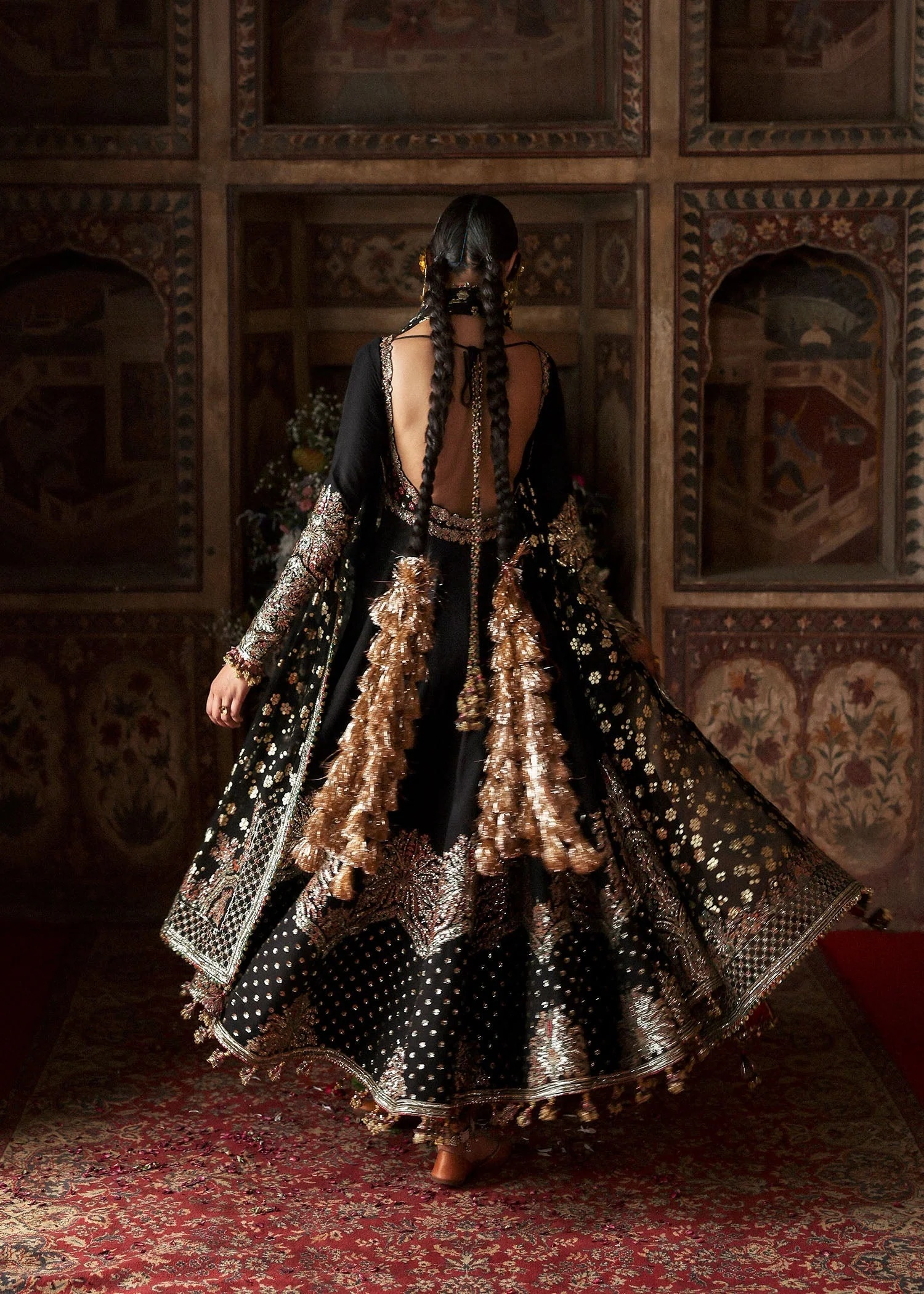 Noor Jehan - Hussain Rehar pakistani fashion outfit with coordinated…